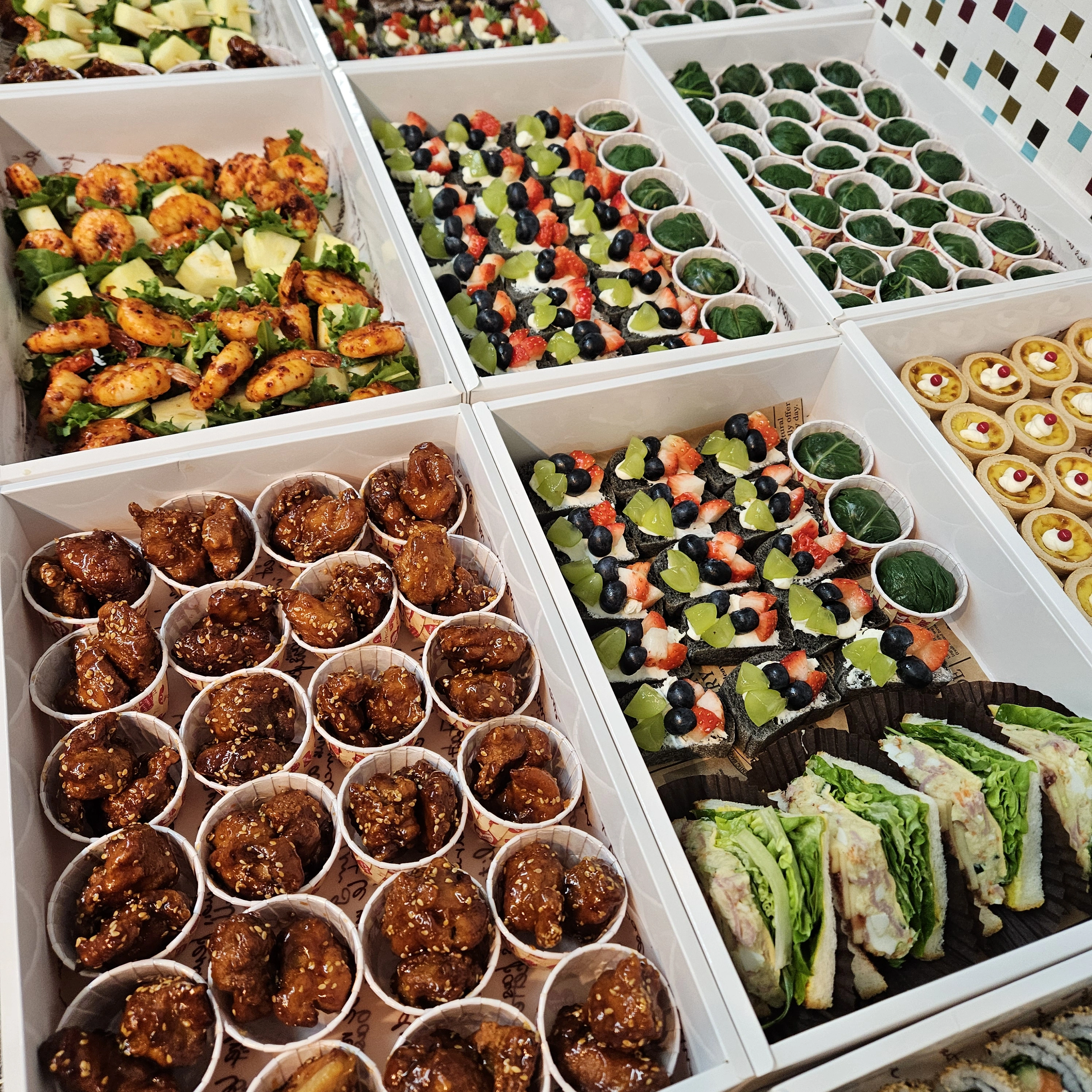 케이터링 음식 구성 2